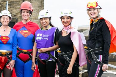 50 fearless fundraisers set to take part in our superhero abseil down BRI