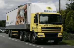 Morrisons' lorry
