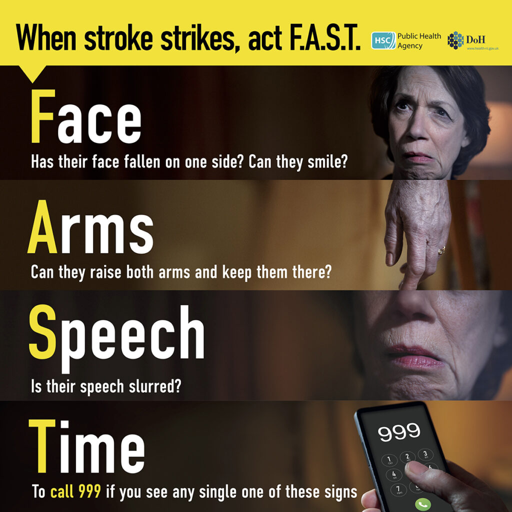 Act FAST for stroke image