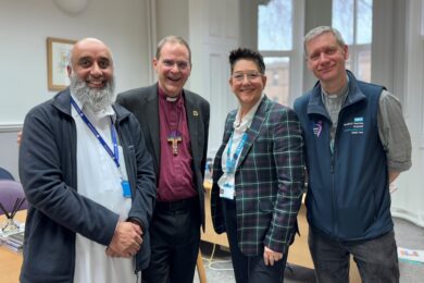 Bishop Toby visits Bradford Royal Infirmary to show his support for NHS staff